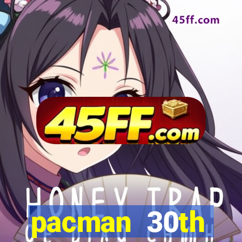 pacman 30th anniversary sonic
